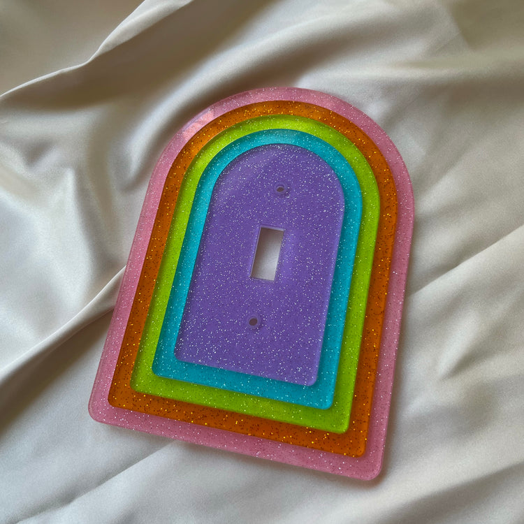 Jelly Rainbow Light Switch