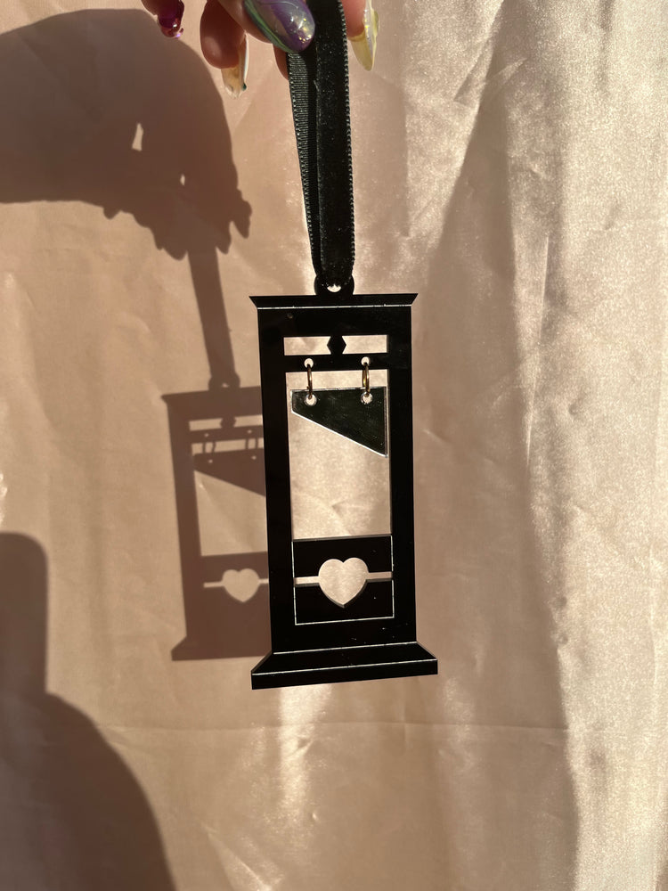 Black Guillotine Ornament