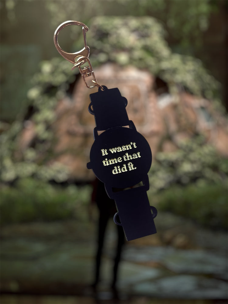"It wasn't time that did it" Joel Miller Watch Keychain