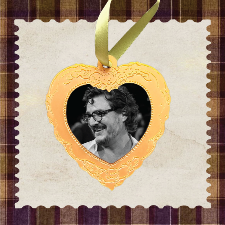 SAG Awards Pedro Heart Ornament