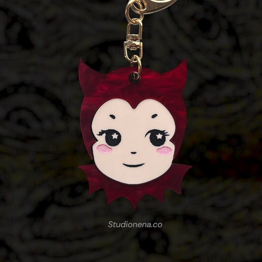 Devil Angel Spooky Bag Charm