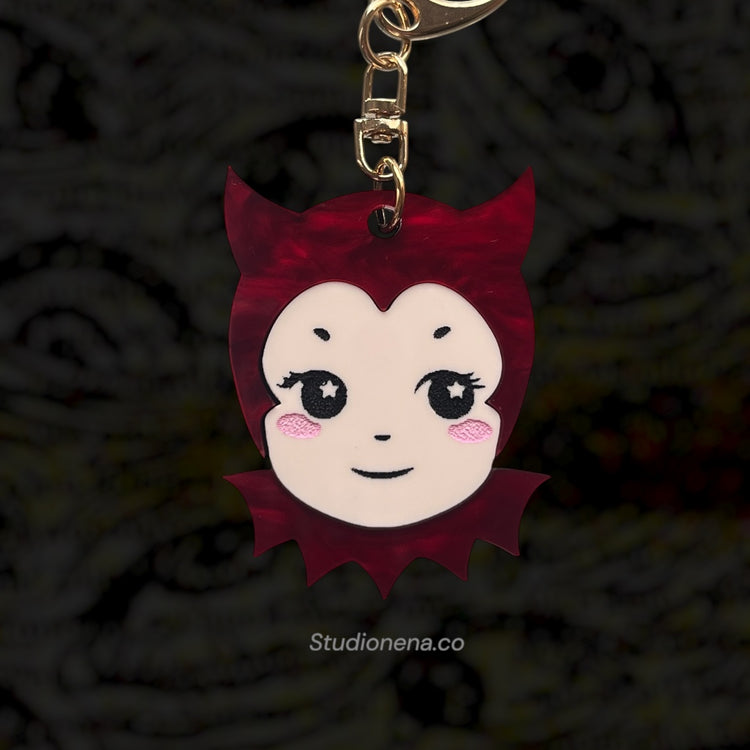 Devil Angel Spooky Bag Charm