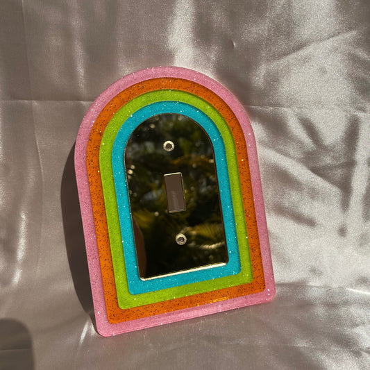 Gold Jelly Rainbow Light Switch