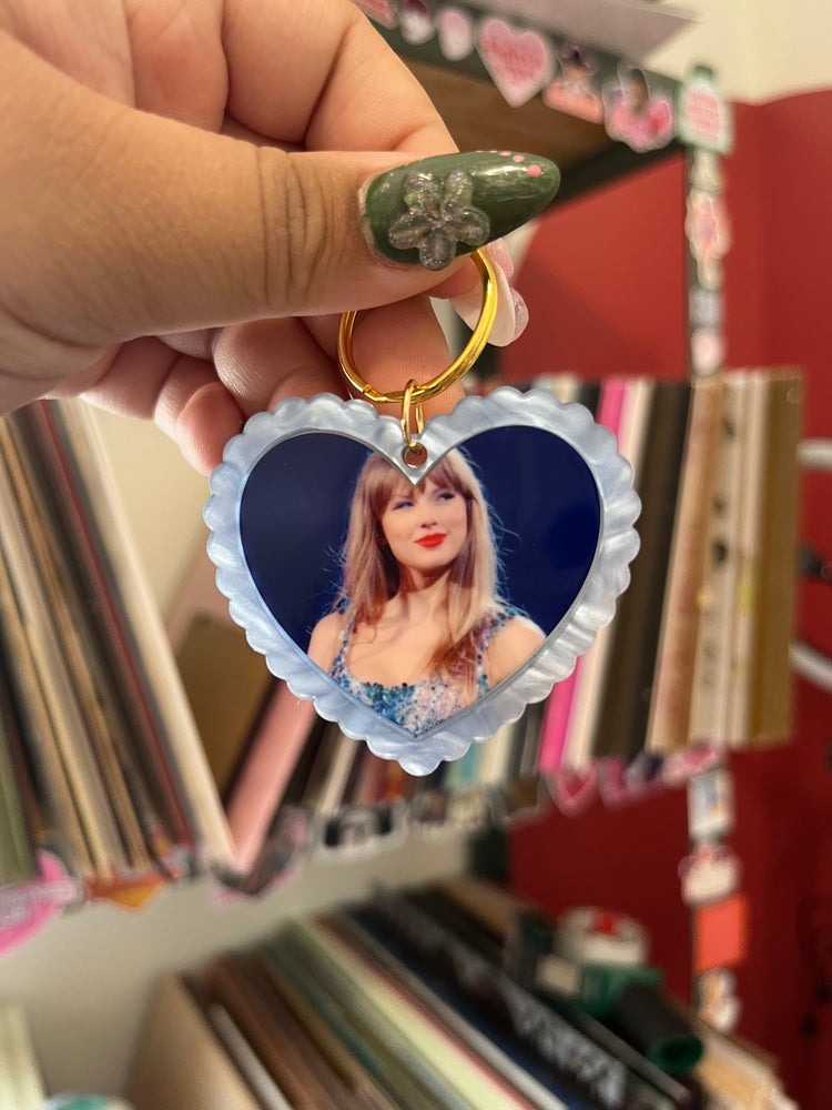 Taylor Swift Heart Keychain