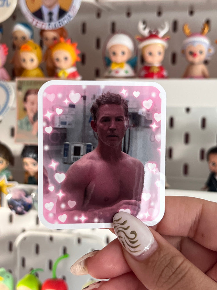 Doctor Abbot Shirtless The Pitt Sticker PREORDER