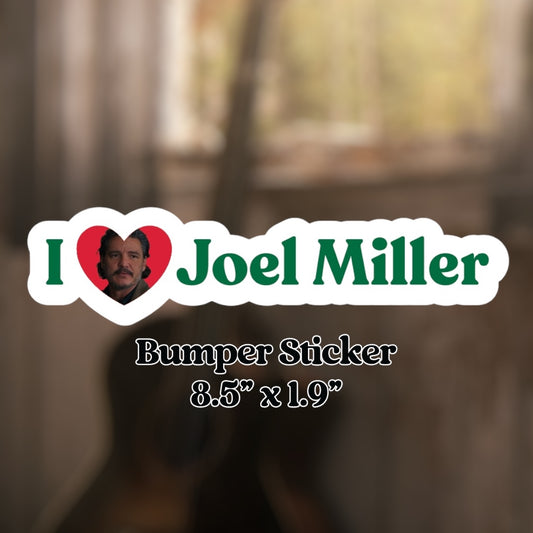 I Heart Joel Miller Bumper Sticker