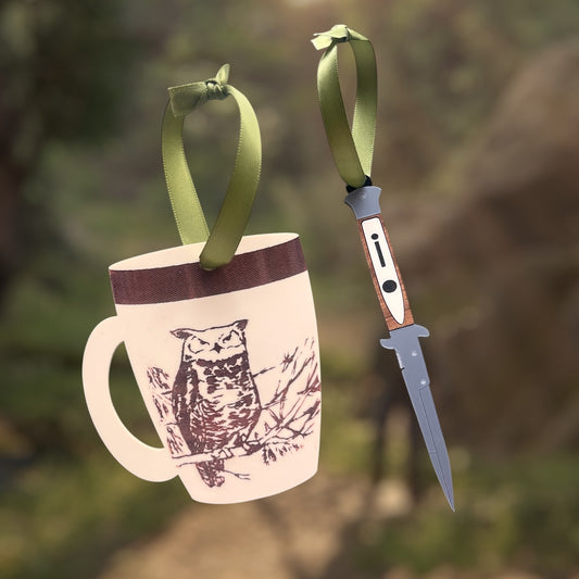 Joel Mug & Ellie Switch Blade Ornament