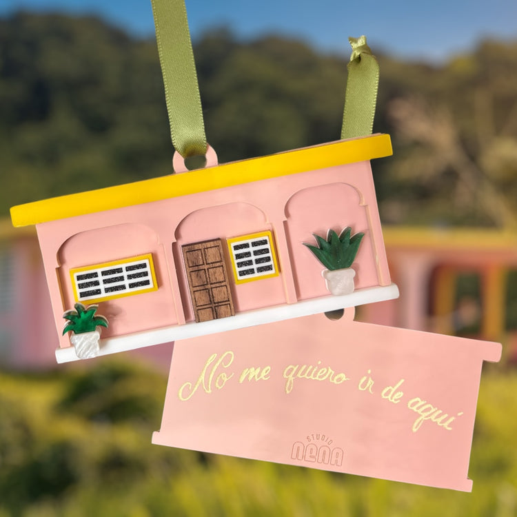 Bad Bunny Casita Ornament