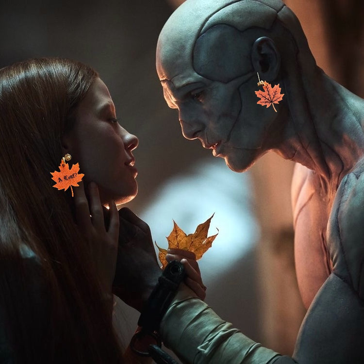 "A leaf? For me?" Frankenstein Inspired Earring