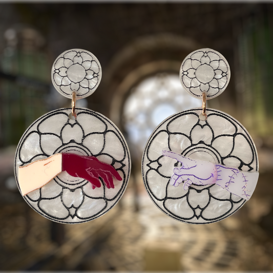 The Creation of Adam - Frankenstein Inspired Earring