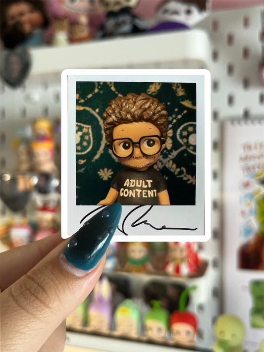 Adult Content Sonnydro Polaroid Sticker