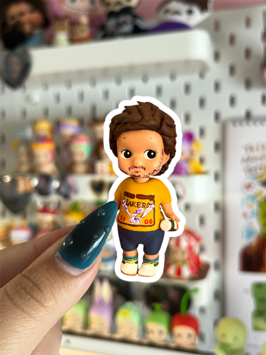 Lakers Shirt Sonnydro Sticker