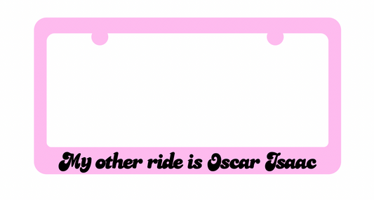 My Other Ride Is... Oscar Isaac