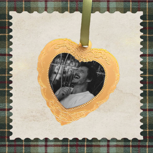 Laughing Pedge Heart Ornament