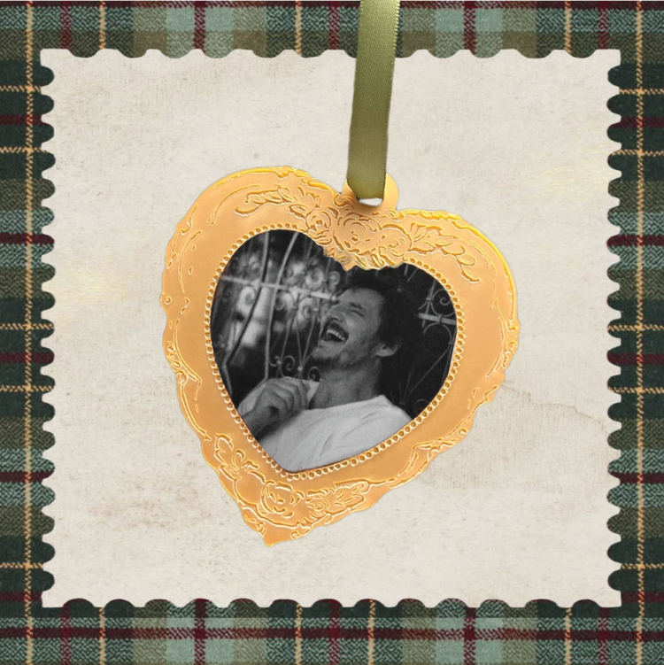 Laughing Pedge Heart Ornament