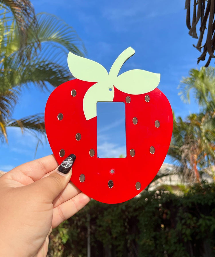 Strawberry Light-switch Cover