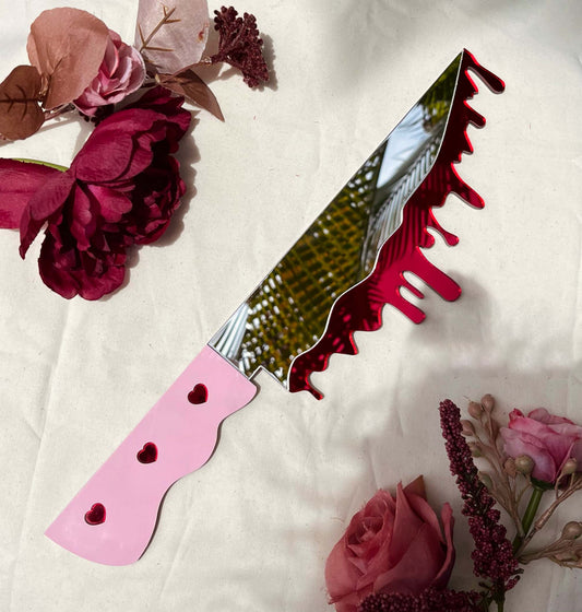 Sweetheart Bloody Knife Mirror
